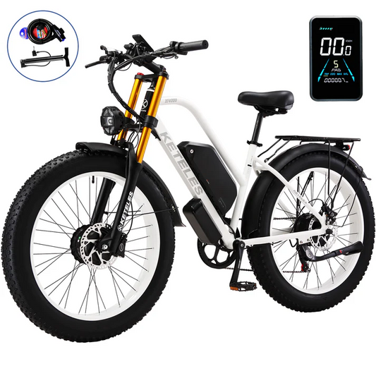 Unveiling the KETELES XF400 2000W Adult Fat Tire Electric Bicycle: A Powerhouse for All Terrains