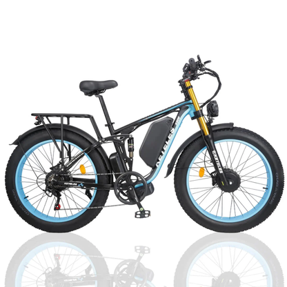 KETELES K800 Pro Dual Motor Electric Bike - 2000W Power, 48V 23AH Battery Capacity - Ideal for High-Performance Off-Road Adventures