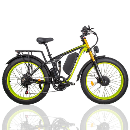 KETELES K800 Pro Dual Motor Electric Bike - 2000W Power, 48V 23AH Battery Capacity - Ideal for High-Performance Off-Road Adventures