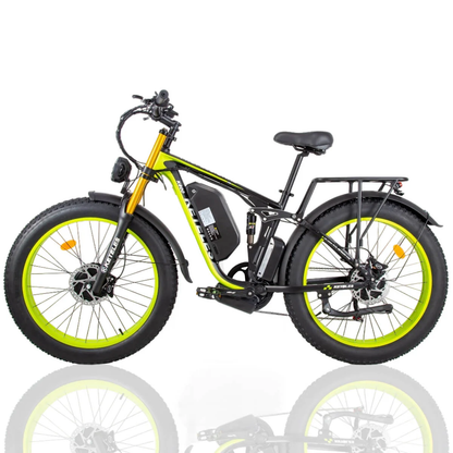 KETELES K800 Pro Dual Motor Electric Bike - 2000W Power, 48V 23AH Battery Capacity - Ideal for High-Performance Off-Road Adventures